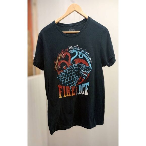 Game of thrones, fire and ice T-shirt size medium - Picture 1 of 3